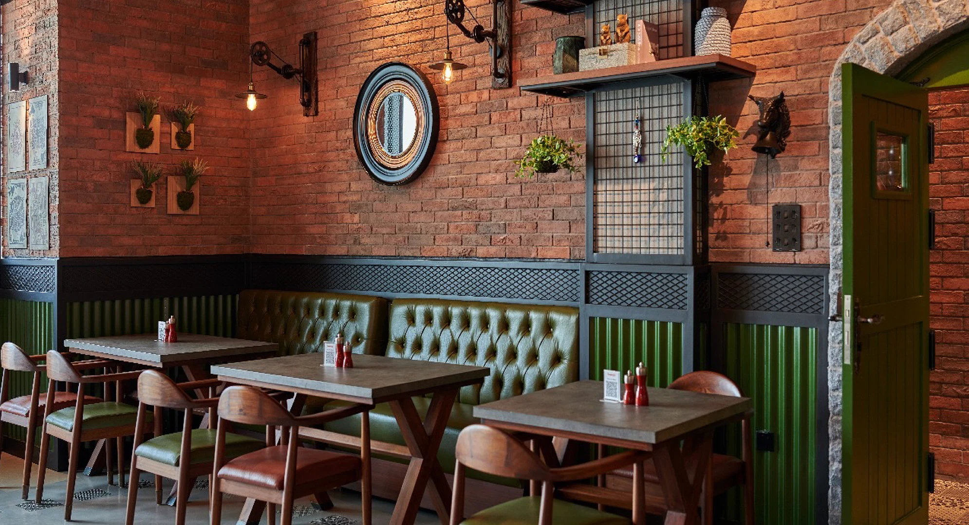 Oregano restaurant interior